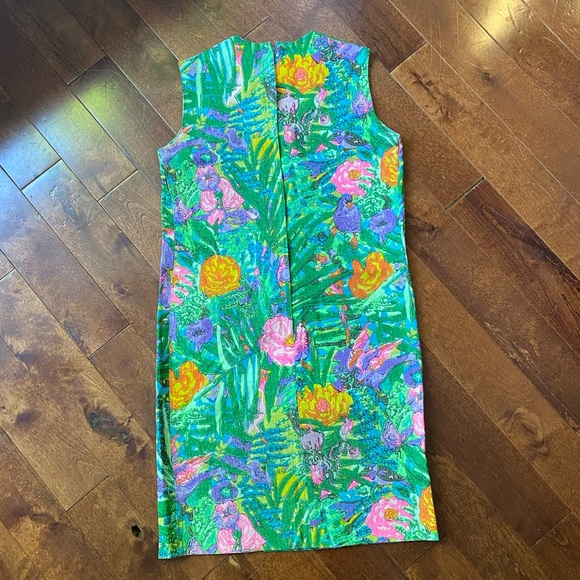 Vintage Linen Shift Dress XS - Picture 2 of 6